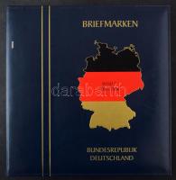 NSZK 2000-2006 teljes gyűjtemény falcmentes előnyomott albumban dekoratív kék csavaros borítóval (Mi...