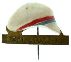 DN "A Pál utcai fiúk" fém jelvény (30x19mm) T:XF