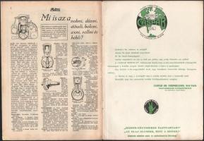 1931 A Motoros. A Magyar Motorosok Érdekeit Szolgáló Független Képes Szaklap. 1931. feb. 25. III. év...