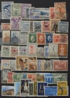 Görögország szép tétel, 1.500-1.600 bélyeg 100 év anyagából az Olimpiától az 1990-es évekig, közte s...