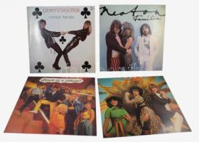 Neoton Família 4 darab bakelit lemeze, Minek ez a cirkusz, Szerencsejáték, Napraforgó.