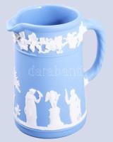 Wedgwood jasperware tejkiöntő, jelzett, hibátlan, m: 10,5 cm