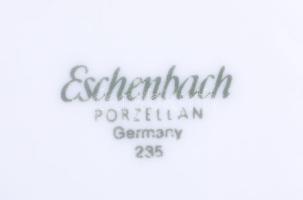 Eschenbach modern stílusú 6 darab kávés csésze alátéttel, jelzett, hibátlan, d: 14,5 cm