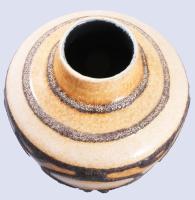 Retro iparművész váza, hibátlan, m: 13 cm