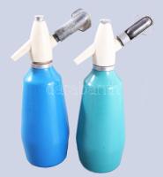 2 darab orosz szódásszifon, m: 32 cm