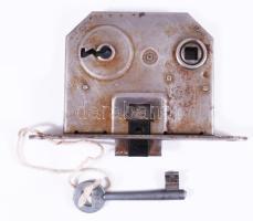 Intex Glob rácsavarós cilinderes ajtózár + Elzett egynyelves nyelvbehúzós bevésőzár