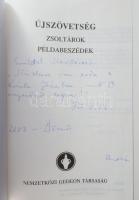 Újszövetség és Biblia, bennük beírással