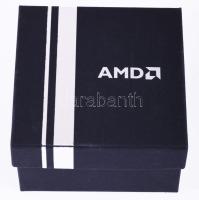 AMD fém tokos karóra, fém szíjjal, kvarc, díszdobozban, d: 38mm