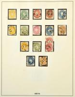 Ausztria szép és jó gyűjtemény az 1850-1937 közötti időszakból, nagyalakú albumban, nagyon magas kat...