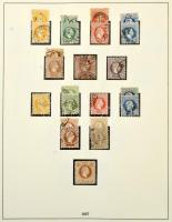 Ausztria szép és jó gyűjtemény az 1850-1937 közötti időszakból, nagyalakú albumban, nagyon magas kat...