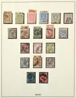 Ausztria szép és jó gyűjtemény az 1850-1937 közötti időszakból, nagyalakú albumban, nagyon magas kat...