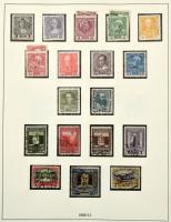 Ausztria szép és jó gyűjtemény az 1850-1937 közötti időszakból, nagyalakú albumban, nagyon magas kat...