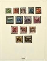 Ausztria szép és jó gyűjtemény az 1850-1937 közötti időszakból, nagyalakú albumban, nagyon magas kat...