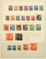 Ausztria szép és jó gyűjtemény az 1850-1937 közötti időszakból, nagyalakú albumban, nagyon magas kat...