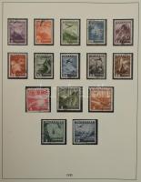 Ausztria szép és jó gyűjtemény az 1850-1937 közötti időszakból, nagyalakú albumban, nagyon magas kat...