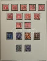 Ausztria szép és jó gyűjtemény az 1850-1937 közötti időszakból, nagyalakú albumban, nagyon magas kat...