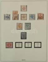 Ausztria szép és jó gyűjtemény az 1850-1937 közötti időszakból, nagyalakú albumban, nagyon magas kat...