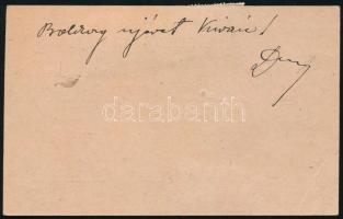 1920.jan.09. Ajánlott helyi díjjegyes levelezőlap kisegítő 1,55K díjkiegészítéssel, közte Nemzeti ha...