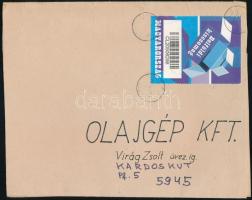 1998 Kiscsomag bélyeg futott küldeményen RRR! (25.000)