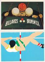 SPORT - 40 db MODERN képeslap / SPORTS - 40 modern postcards