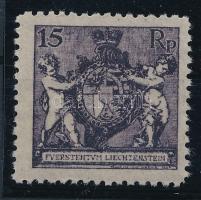 Liechtenstein 1921 Mi 52B (**Mi EUR 170.-)