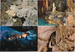 BARLANG - 34 db MODERN képeslap / CAVE - 34 modern postcards