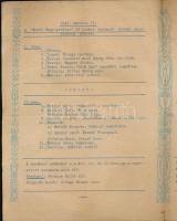 1943 Meghívó a 2 Honvéd Hadsereg Haditudósító századának március 15-i ünnepségére a kijevi nagyoperá...