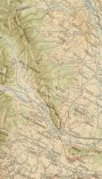 cca 1920-1930 Piatra környékének katonai térképe, 1 : 200.000, M. Kir. Állami Térképészeti Intézet, ...