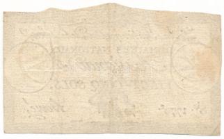 Franciaország 1792. 25s "Assignata" "1770", vízjellel és szárazpecséttel T:F, ly...