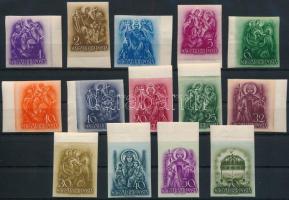 1938 Szent István III. vágott ívszéli sor, luxus minőségben (120.000)