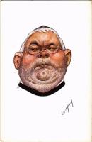 Austrian art postcard. B.K.W.I. 388-3. s: Carl Josef (EK)