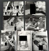 25 db pornográf fotó, 9×12 cm