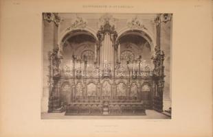 Die Klosterkirche in Ottobeuren. II. (Schluss-) serie. Photographisch Aufgenommen und Herausgegeben ...