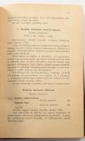 Magyar gyógyszerkönyv. Harmadik kiadás. Bp., 1909, M. Kir. Állami Nyomda. Félbőr kötés, gerinc sérül...