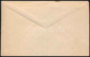 Nyugat-Magyarország 1921 Parlament 4 x 3K expressz levélen, Bodor vizsgálójellel (hajtott / folded)