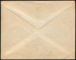 Debrecen II. 1920 Ajánlott 15f díjjegyes levél 30f, 40f és 50f díjkiegészítéssel, Bodor vizsgálójell...