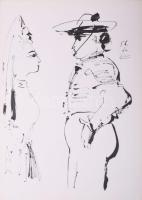 Pablo Picasso: 20 disegni di Pablo Picasso presentati da Douglas Cooper. [Roma], 1961, Editura Riuni...