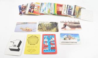 118 db kártyanaptár az 1970-es évektől a napjainkig