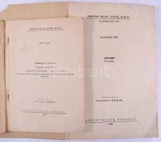 A miskolci Nehézipari Műszaki Egyetem 2 db tankönyve: Bálint Lajos: Megmunkálási pontosság. (Tűrések...