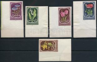 1951 Virág II. vágott ívsarki sor luxus minőségben (10.000)