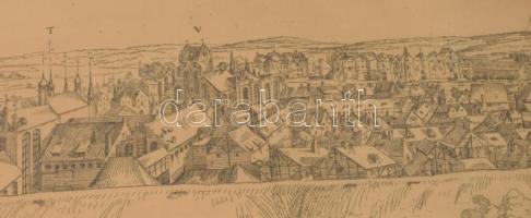 XX. század "Warhafftige Contrafactur der fürtrefflichen und weitberumten Sestat Dantzig in Preu...