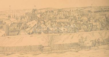 XX. század "Warhafftige Contrafactur der fürtrefflichen und weitberumten Sestat Dantzig in Preu...