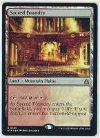 Sacred Foundry - Magic: The Gathering / Ravnica Remastered (0285) FOIL Near Mint (NM) condition