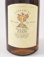 1999 Szeremley Badacsonyi Zeus késői szüret, bontatlan palack édes badacsonyi fehérbor, pincében, sz...