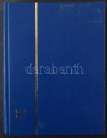 Leuchtturm A/4 berakó 32 fekete lappal, kék borítóval jó állapotban