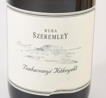 2009 Szeremley Badacsonyi Kéknyelű, bontatlan palack száraz badacsonyi fehérbor, pincében, szakszerű...