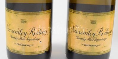 2012 Szeremley Huba Badacsonyi Szeremley Rizling, bontatlan palack száraz fehérbor, pincében, szaksz...