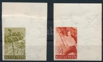 1954 Május 1. V. vágott ívsarki sor luxus minőségben (8.000)