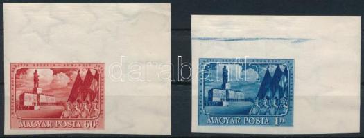 1951 J. V. Sztálin II. vágott ívsarki sor luxus minőségben (10.000)