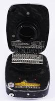 Bertram Electro BEWI Super fotoelektromos (szeléncellás) megvilágításmérő bőrtokban / Exposure meter